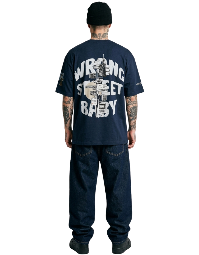 CURSED CROSS WORDS OVERSIZED T-SHIRT