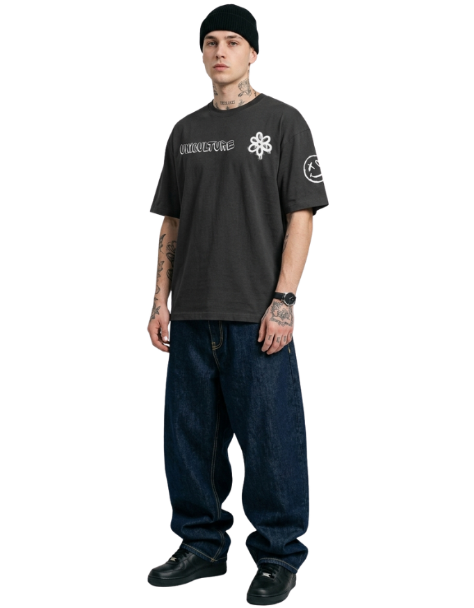 PART OF CULTURE "DARK" EDITION OVERSIZED T-SHIRT