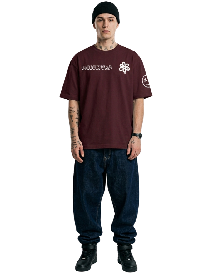 PART OF CULTURE "DARK" EDITION OVERSIZED T-SHIRT