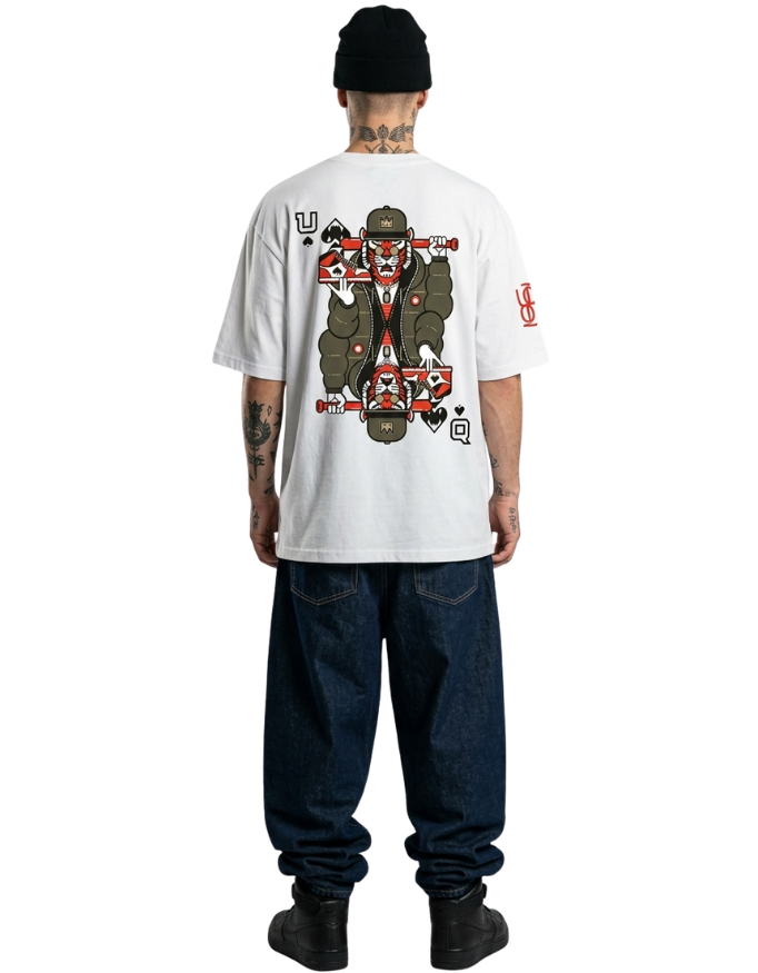 WILD CARD OVERSIZED T-SHIRT