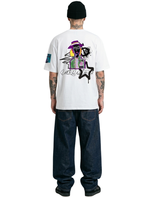 ABSTRACT ART OVERSIZED T-SHIRT
