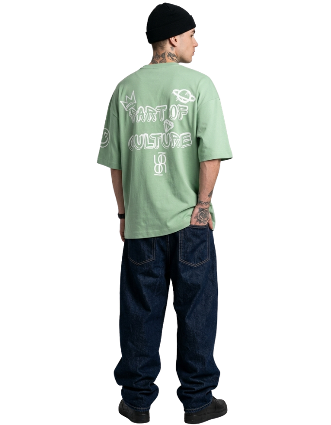 PART OF CULTURE "LIGHT" EDITION OVERSIZED T-SHIRT