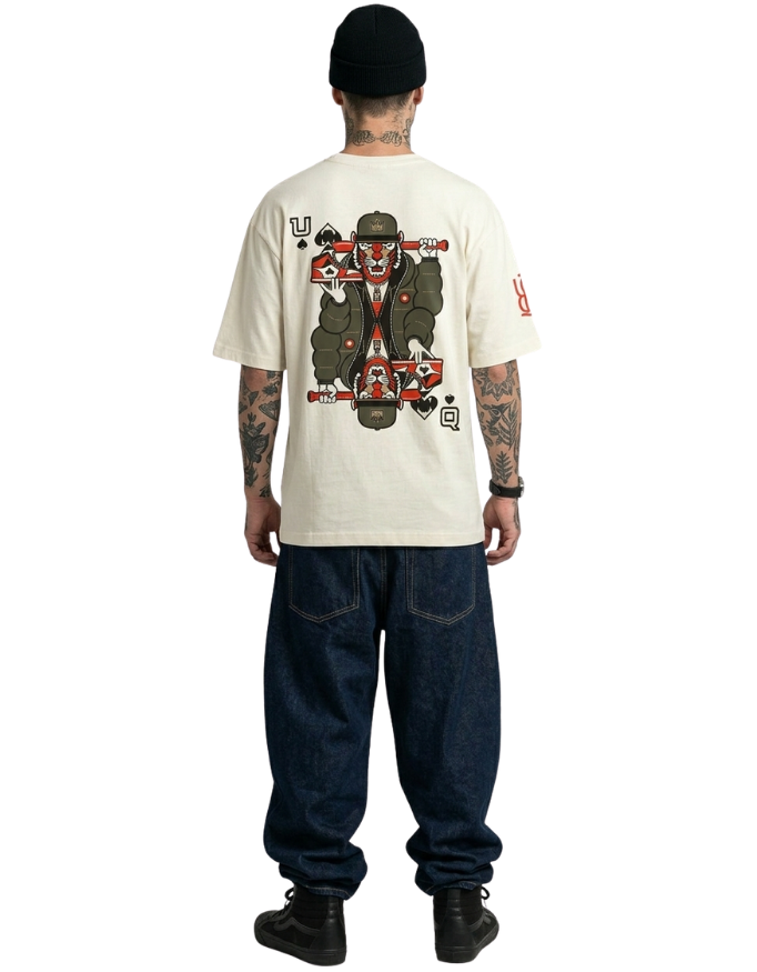 WILD CARD OVERSIZED T-SHIRT