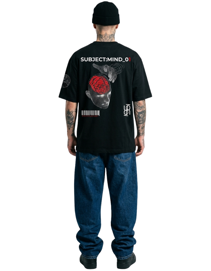 SUBJECT_01 OVERSIZED T-SHIRT