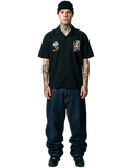 NOIR BLOOM OVERSIZED SHIRT