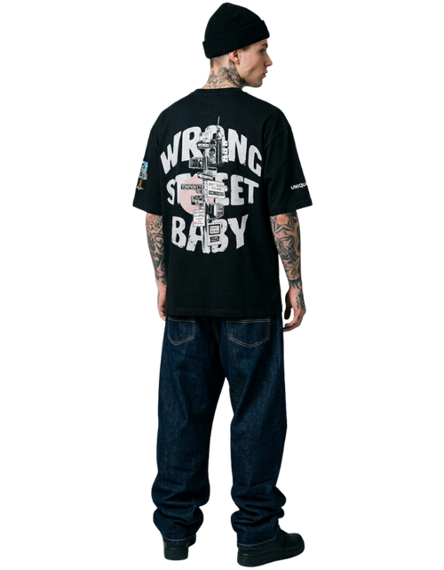 CURSED CROSS WORDS OVERSIZED T-SHIRT